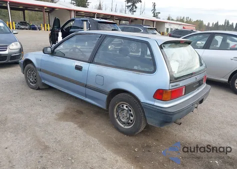 1988 Honda Civic z USA, uszkodzony, nr VIN JHMED6347JS021444